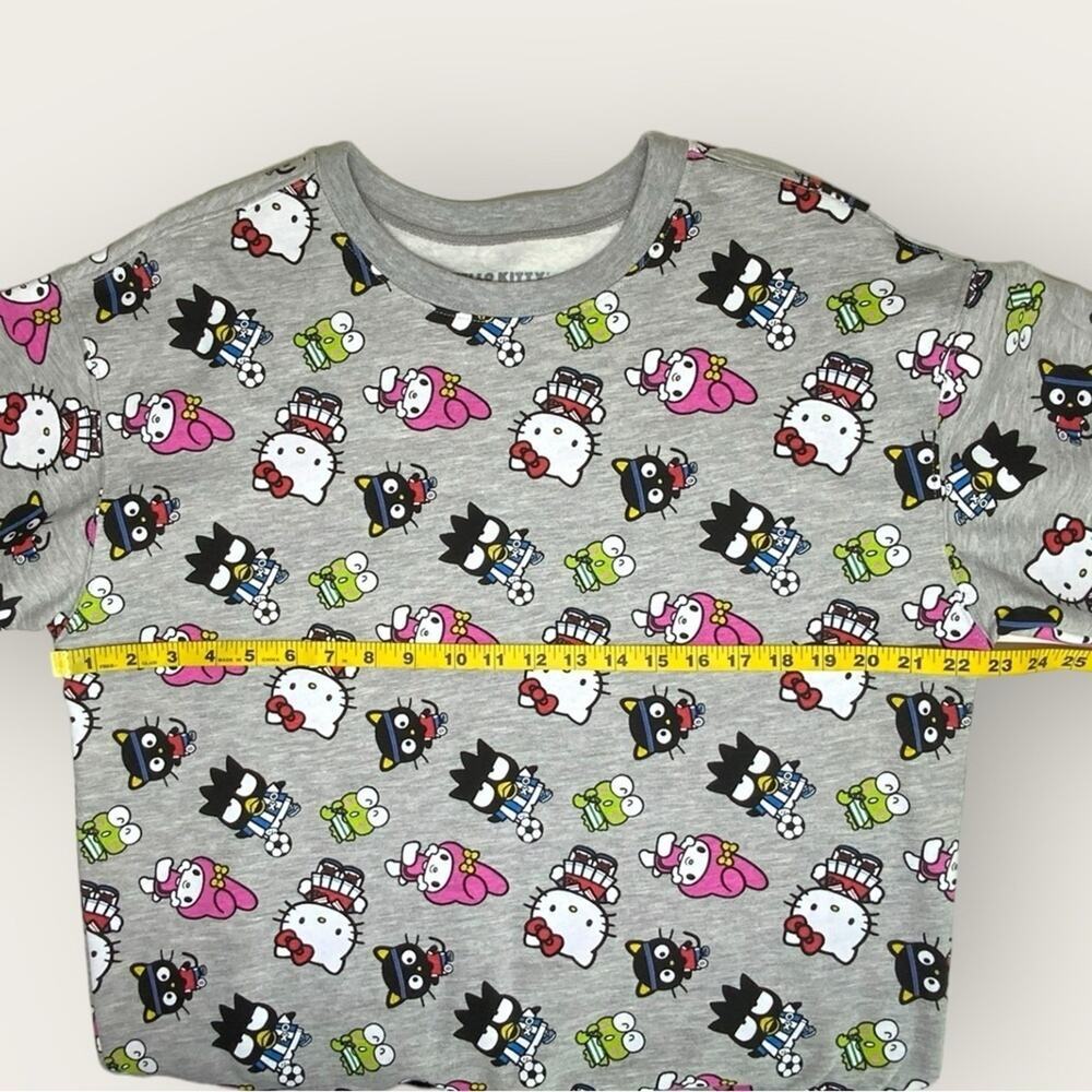 NWT | Hybrid Apparel | Sanrio Hello Kitty & Friends Sweatshirt | Gray | Large - Picture 4 of 8